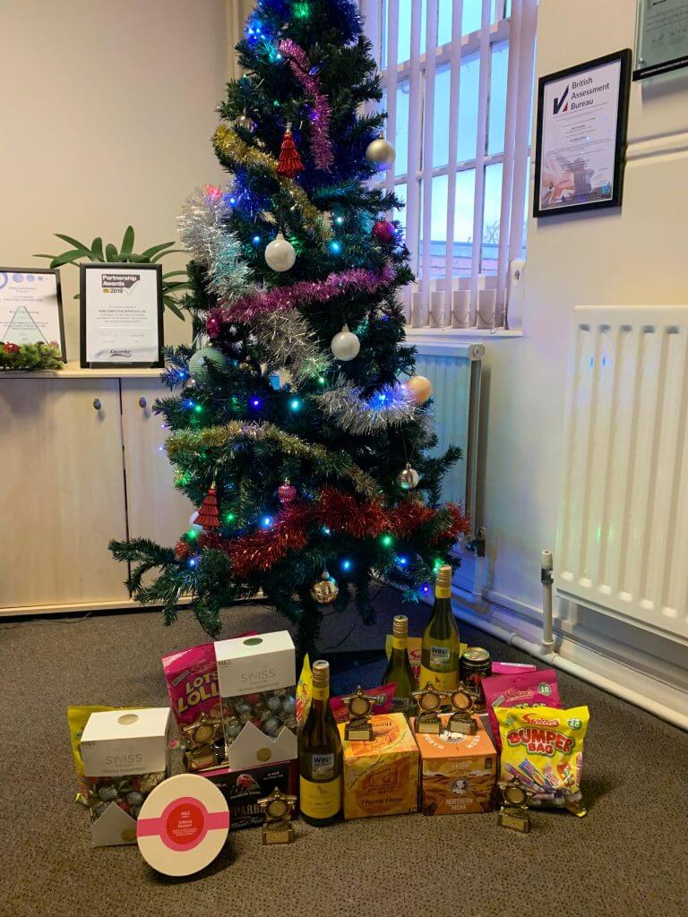 Christmas party and charity raffle 2020