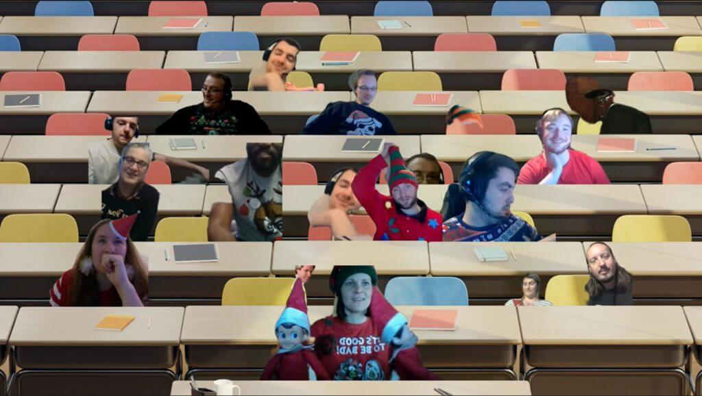 Christmas party and charity raffle 2020