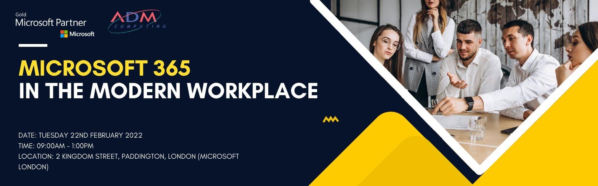 Microsoft 365 In The Modern Workplace • ADM Computing